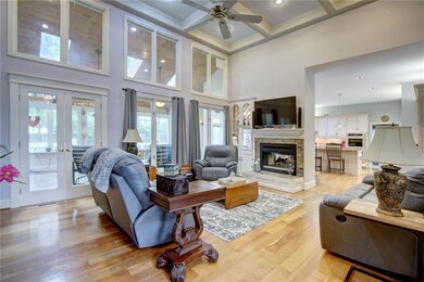 Beautiful view of the great room looking into the 