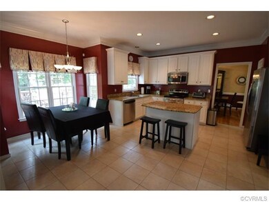 View of the kitchen from the family room