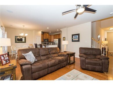 Living Room is open to the kitchen