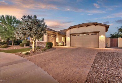 Extended Paver Driveway 3 car garage