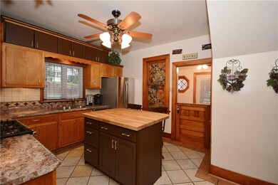 Tile floor & backsplash