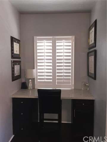 CUSTOM BUILT-IN DESK 