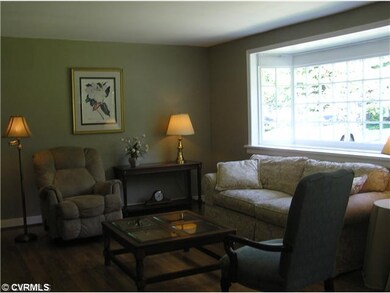 Living Room - Hardwood floors, fireplace, beautifu
