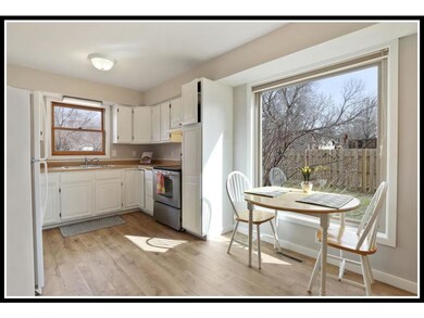 Eat-in kitchen has lots of daylight!