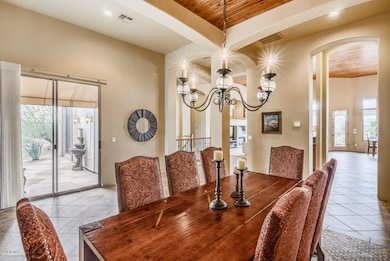 Dining Room with View of Terrace
