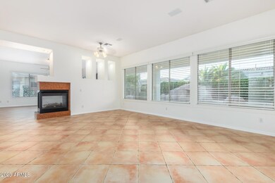 Large living and dining area