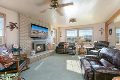 Formal Living Room open to Kitchen Space