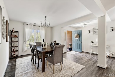 Formal dining room