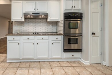 Double ovens and new backsplash