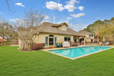 The 40 foot pool is perfect for this 13,614 square