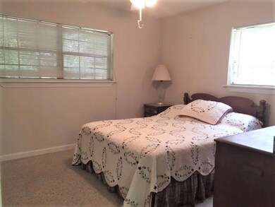 Spacious primary bedroom downstairs.