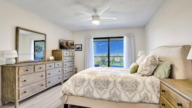 Main bedroom has sliding door to the east balcony