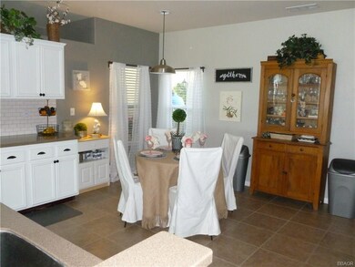 DINING AREA IN HUGE COUNTRY KITCHEN