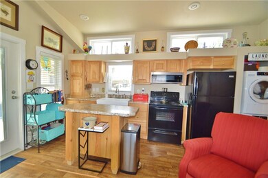 Kitchen looking from the living room