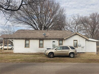 South side of duplex.