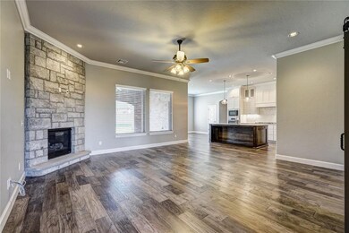 Stunning hand scrapped wood flooring through-out t