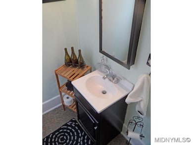 Updated half bathroom