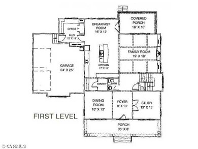 1st Floor Plan - Interior amenities at MLS 1312506