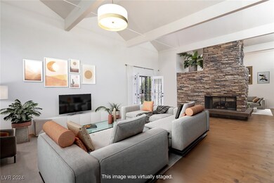 Large open living room