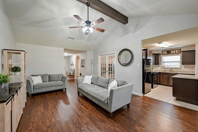 Upgraded wood look flooring