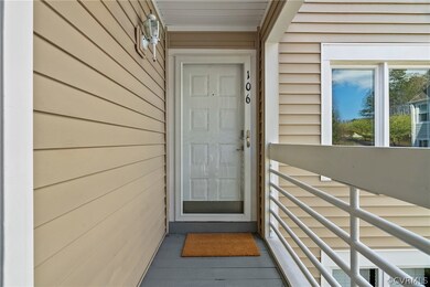 Glass storm door on entryway to let all the light