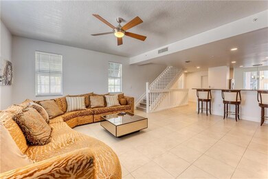 Large and spacious living room and breakfast bar
