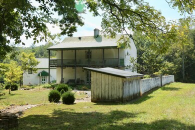 Cottage shady north porch