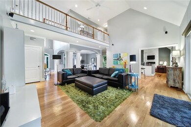 Great rm opens to Dining, Kitchen & outdoor living