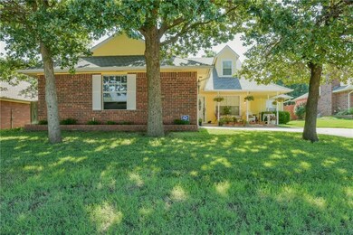 Beautiful shade trees in front.