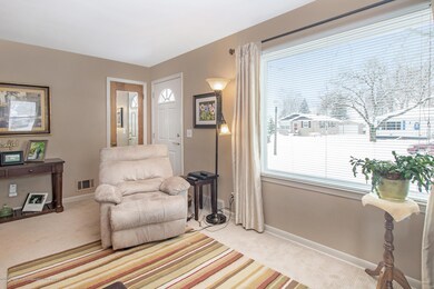 Living Room w/ Front Door