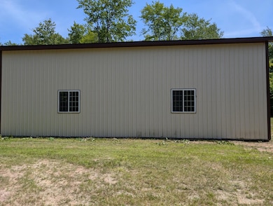 side of pole barn