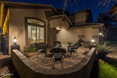 Twilight Front Courtyard