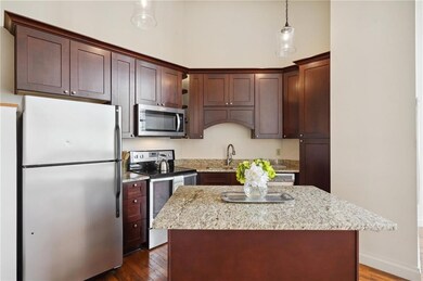 Completely updated kitchen with granite countertop