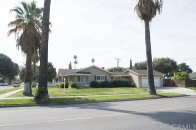 Large corner lot.