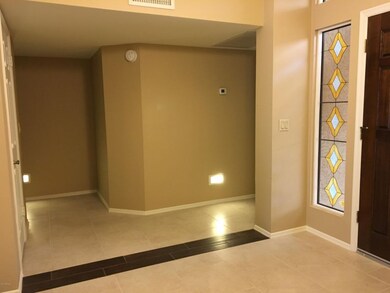 floor lighting in hallway