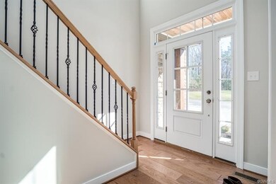Foyer photo of similar home; home to be built