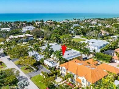 Just two blocks from the beach