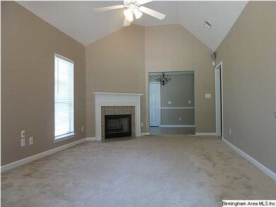 This is the view when you walk in the front door
