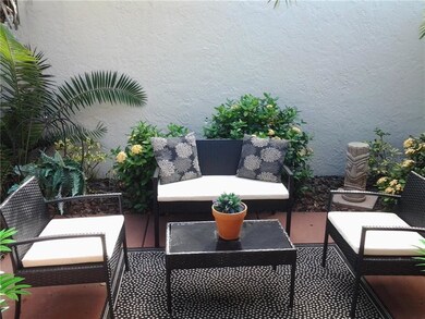 Courtyard for afternoon relaxing.