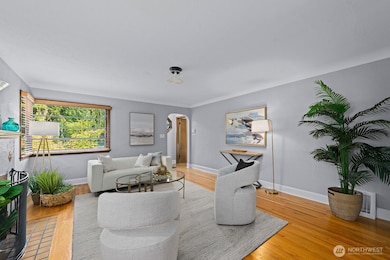 Wood slatted blinds provide privacy, warmth and allow in plenty of light.