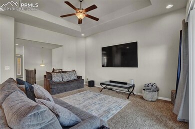 The main floor has ample space with its open floor