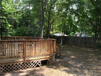 The large rear deck offers plenty of space for you