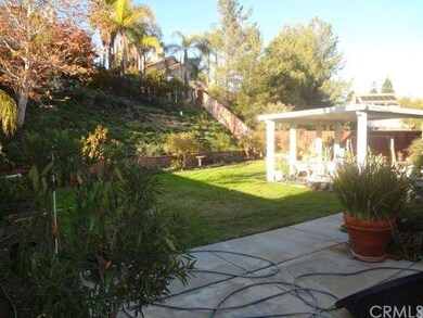 Large Yard with Patio Cover.