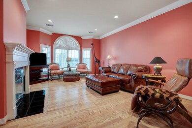 Another view of spacious living room.