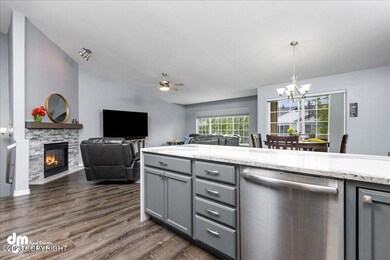 Open Kitchen/Living Area