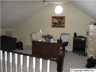 Loft/study with walk in attic access