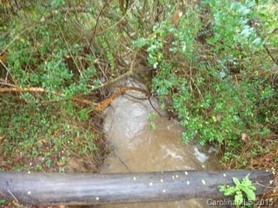 Creek running through property