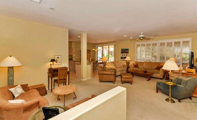 View from entryway of main living area