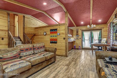 Living room to dining