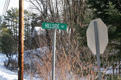 Hillside Ave entrance from Route 25.